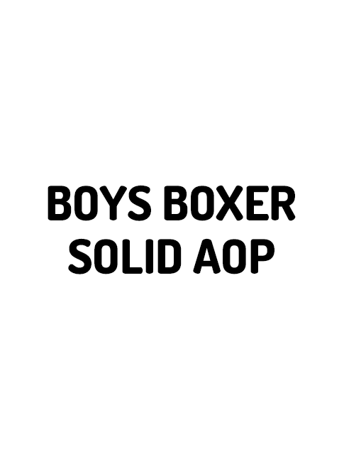 BOYS BOXER SOLID AOP