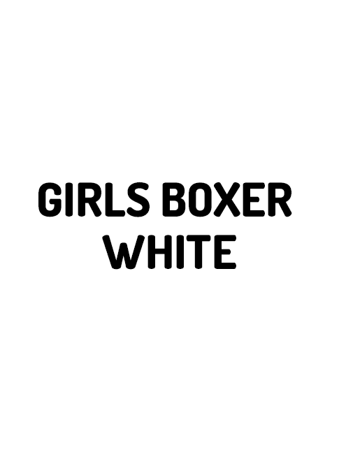 GIRLS BOXER WHITE